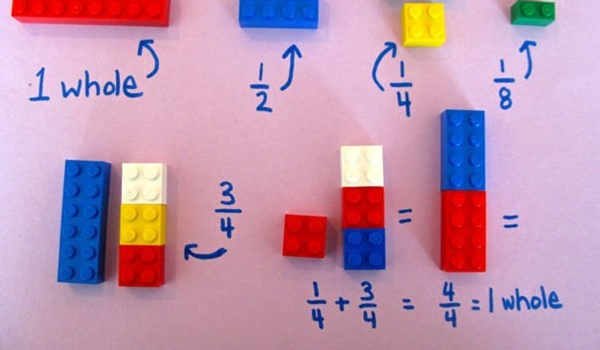 Jogos de Matemática com legos