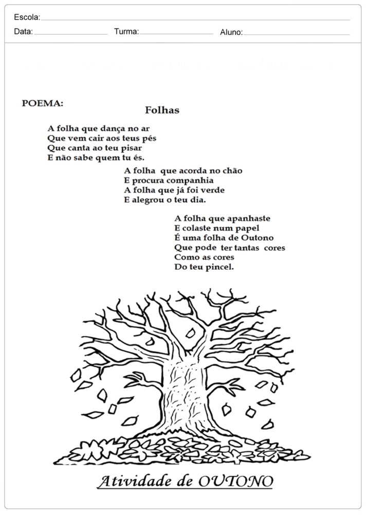 Poema sobre outono