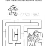 Atividades Dia dos Pais para Educação Infantil – Labirinto