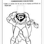 Atividades Dia dos Pais para Educação Infantil – Super pai