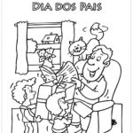 Atividades Dia dos Pais para Maternal – Para colorir
