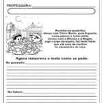 Atividades Festa Junina 3º ano – Reescreva o texto