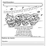 Atividades Festa Junina 3º ano – Retire do texto