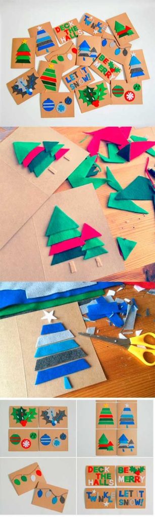 Projeto Natal - Montando uma árvore de natal com os alunos