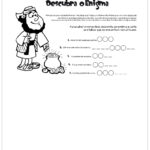Atividades ensino religioso descubra o enigma