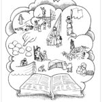 Atividades ensino religioso para colorir