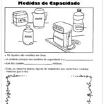 Atividades medidas de capacidade