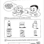 Atividades medida de capacidade unidade