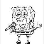 Bob Esponja cantando