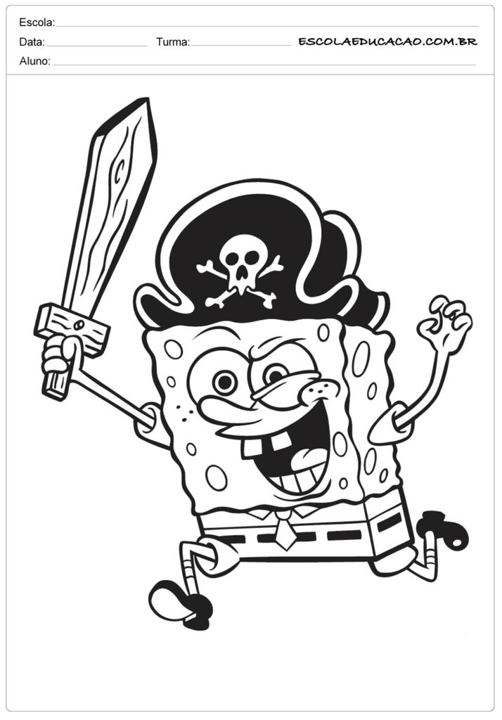 Bob Esponja pirata