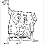 Bob Esponja sentado