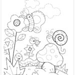 Moldes para primavera com bichos