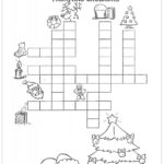 Atividades  de natal para imprimir palavras cruzadas