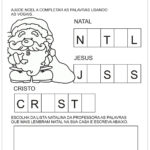 Atividades de natal para imprimir responda
