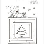 Atividades de natal para o maternal labirinto de natal