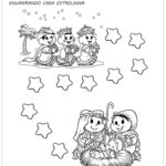Atividades natal ensino fundamental enumerando as estrelinhas