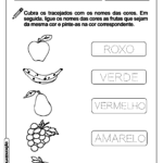 Atividade Pontilhada – Ligar Corretamente e Pintar