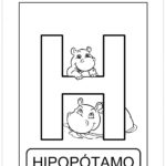 Atividade Letra H – Para Colorir