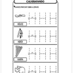 Atividade Letra H – Pontilhado