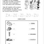Atividade com a Letra Z – Ligue Corretamente