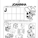 Atividades com a letra J