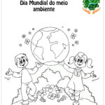 Desenhos para colorir meio ambiente cuide de nosso planeta
