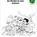 Desenhos para colorir meio ambiente para pintar