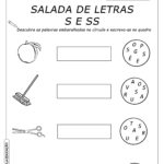 Atividades com S e SS – Desembaralhe as palavras e escreva corretamente no quadro ao lado