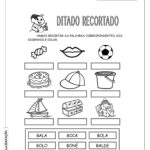 Ditado Recortado: Atividades com a letra do alfabeto “b”