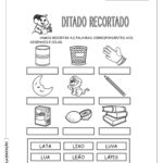 Ditado Recortado: Atividades com a letra do alfabeto “l”