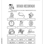 Ditado Recortado: Atividades com a letra do alfabeto “r”