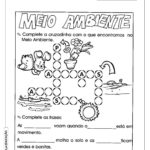 Atividades sobre o Ar – Complete a Cruzadinha
