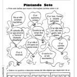 Atividades sobre o Ar – Pinte os balões com informações corretas sobre o ar