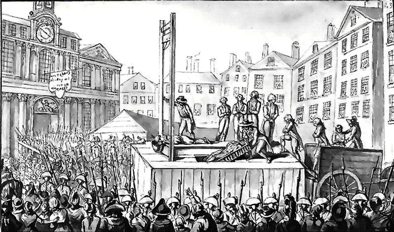 Execuções durante a "Fase do terror"