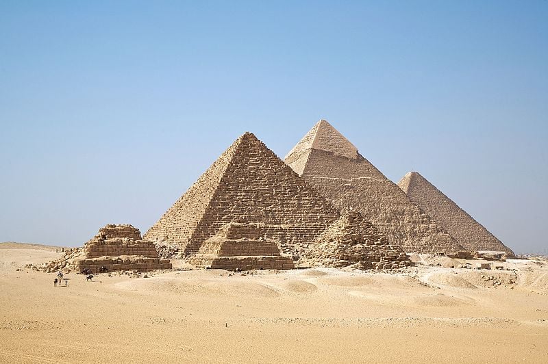 Pirâmides do Giza localizada no Egito