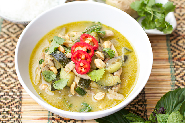 Curry Tailandês - Gaeng Keow Wan Kai