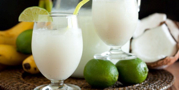 bebidas colombianas - Limonada de Coco