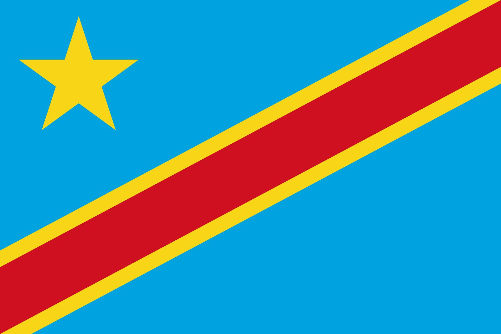 Bandeira Da República Democrática Do Congo - Escola Educação