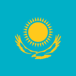Bandeira do Cazaquistão