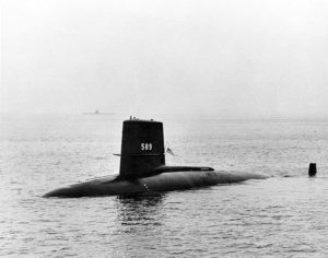 USS Scorpion em 22 de agosto de 1960