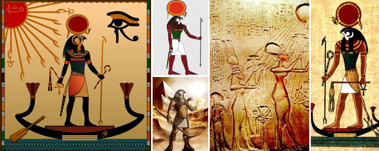 Deus egípcio do Sol