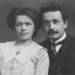 Einstein e Maric em 1911