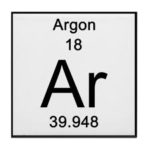 Tabela Periódica - Argônio