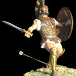 Aquiles atingido