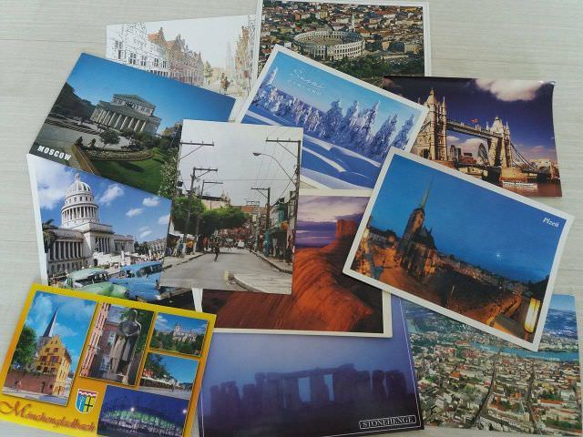 Dinâmicas sobre cartões postais