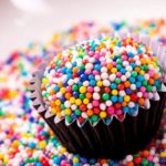 Brigadeiro colorido