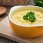 Creme de milho vegano