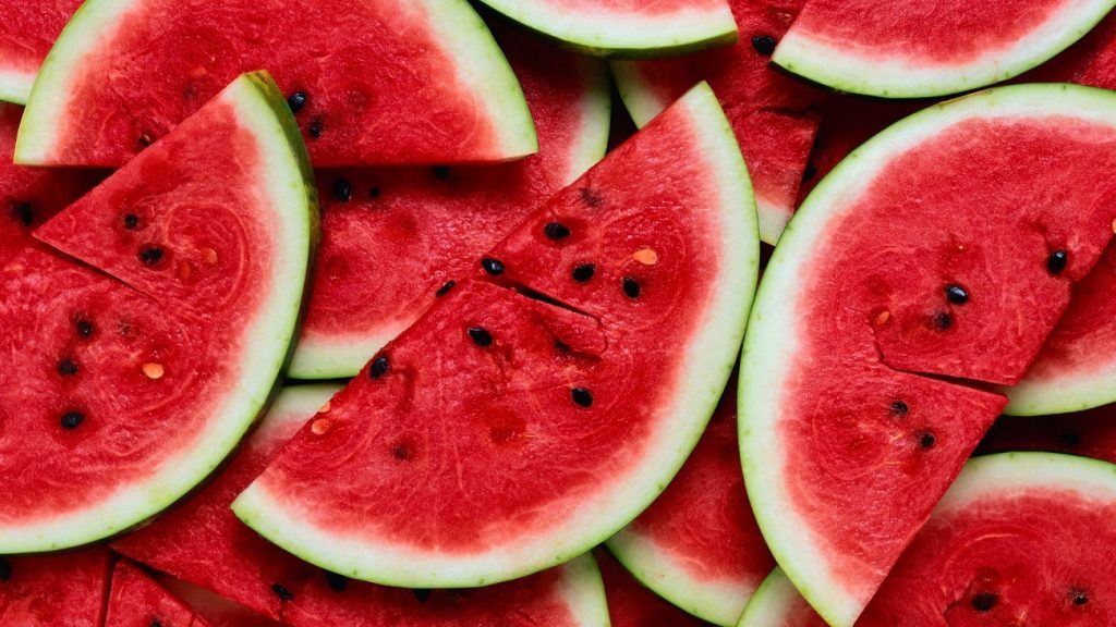 Alimentos que prendem e soltam o intestino - melância