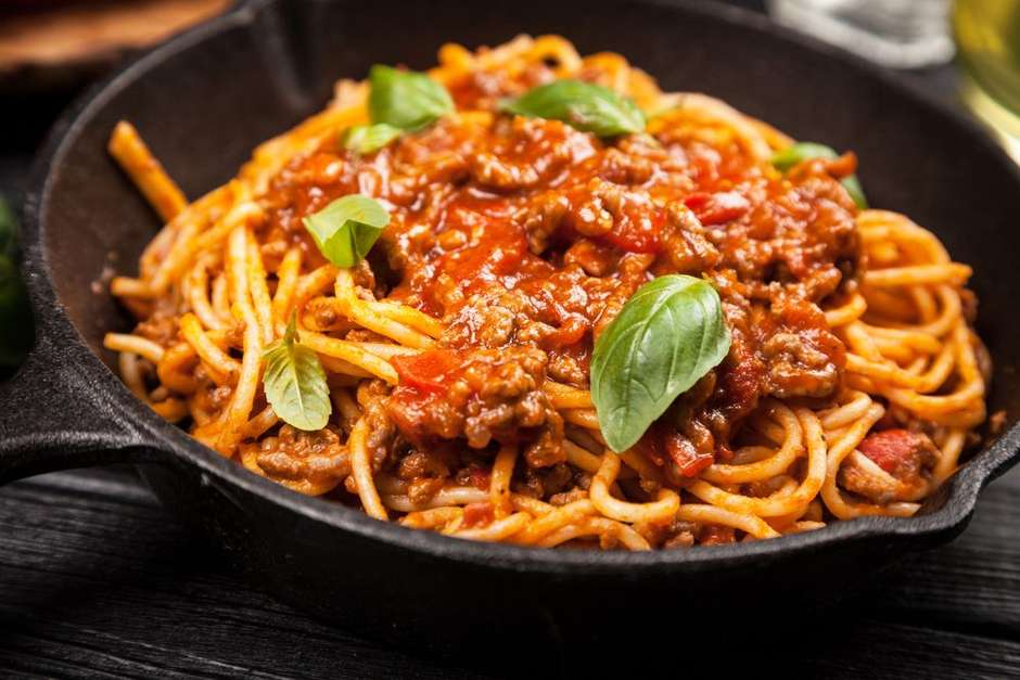 Spaghetti à bolonhesa