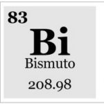 Bismuto Elemento Químico Símbolo
